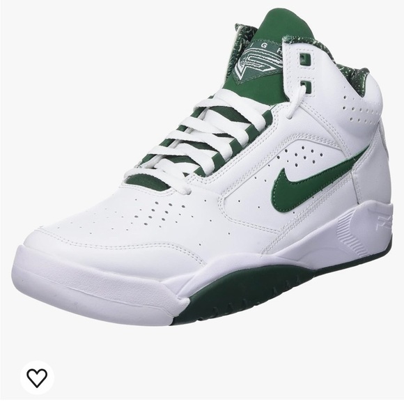 Nike Air Flight Light Mid White Green Sneaker main image 5